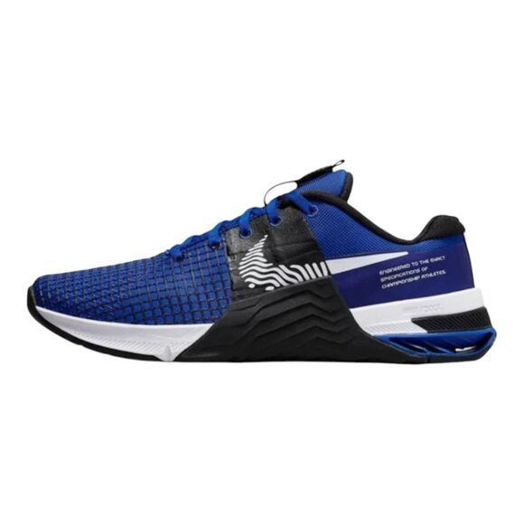 Nike Men's Size's Metcon 8 Old Royal White Black DO9328-400 Gym Training Shoes - Picture 1 of 8